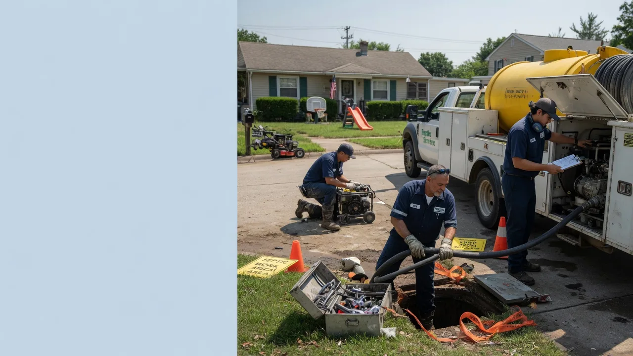 Septic Tank Pumping in Moundsville, WV near me